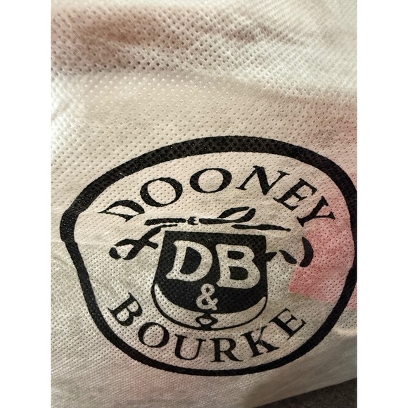 Dooney & Bourke Vintage Y2K Small Duffle Bag Green Canvas Logo NWT - Picture 9 of 9